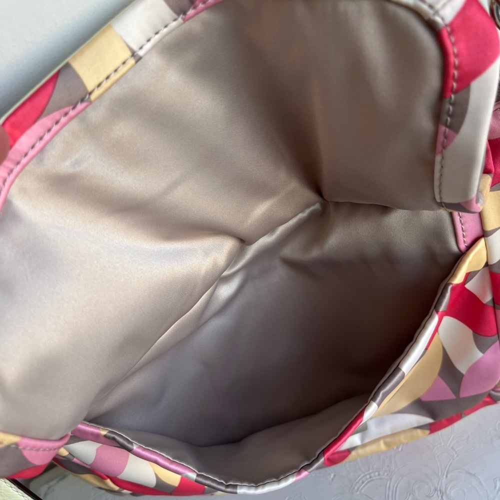 Coach Multi Color Spring Should Bag With Strap - image 6